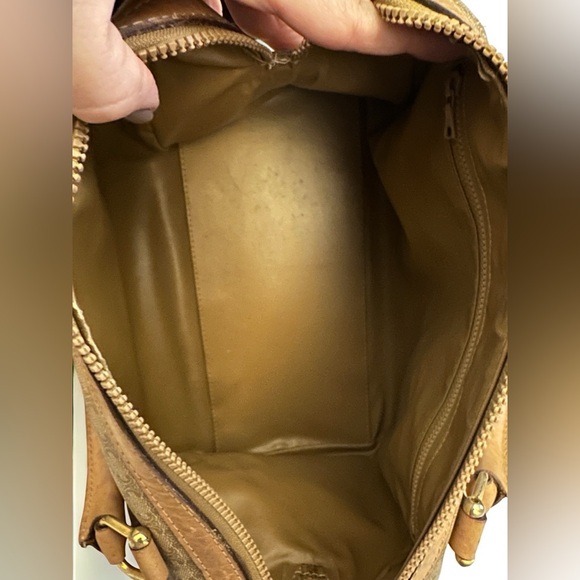 Celine champagne Macadem Triomphe Boston Mini Bag - Picture 12 of 16